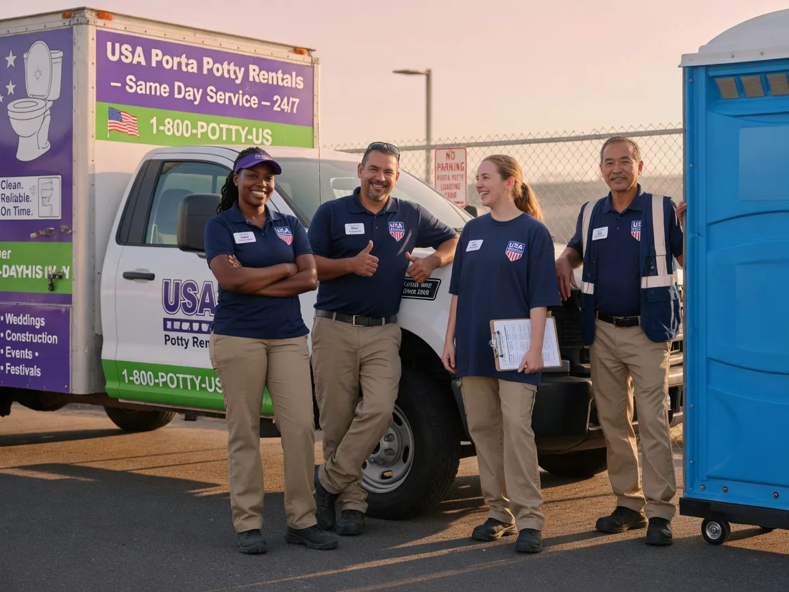 Porta Potty Rental company in Oakdale, CA